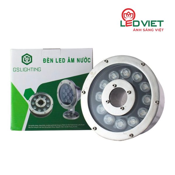 Đèn led âm nước 12W GSLighting GSBX12