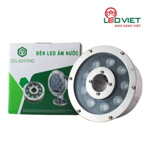 Đèn led âm nước 9W bánh xe GSLighting GSBX9