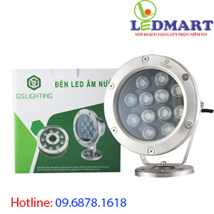 Đèn led âm nước 12W GSLighting GSN12 Đèn led âm nước 12W GSLighting GSN12