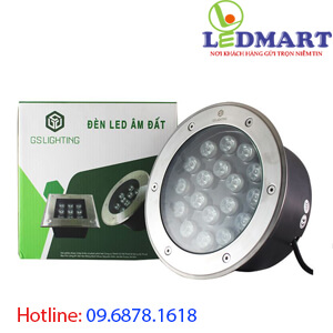Đèn led âm sàn 12V 15w GSLighting GSDTM15 Đèn led âm sàn 12V