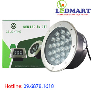 Đèn led âm sàn 12V 24w GSLighting GSDTM24 Đèn led âm sàn 12V 24w GSLighting GSDTM24