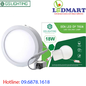 Đèn ốp trần nổi 12W GSLighting GSOT12-T Đèn ốp trần nổi 12W GSLighting GSOT12-T