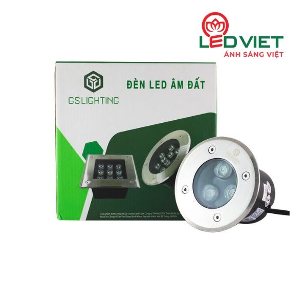 Đèn Âm Đất Tròn Công Suất 3W GSDT3