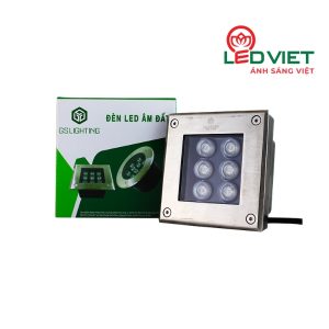 Đèn Âm Đất Vuông Công Suất 6W GSDV6