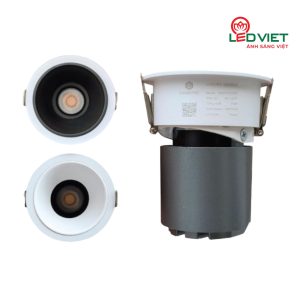 Đèn âm trần spotlight chỉnh góc GSATCG12