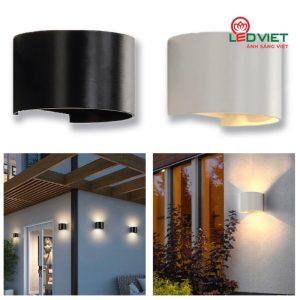 Đèn hắt tường 2 đầu vòm GS-HTV