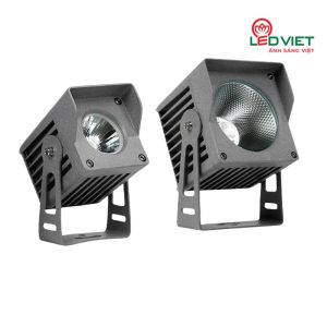 Đèn rọi cột vuông mũ 10W GSRCVR10